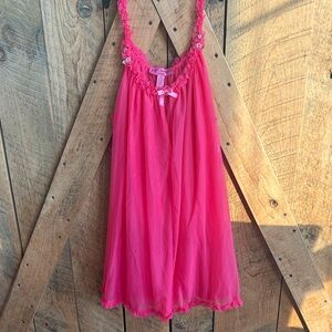 Betsey Johnson Pink Chemise